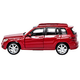Модель машинки Mercedes Benz Glk-Class Червона 1:32 Bburago OL32870
