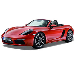 Модель машинки Porsche 718 Boxster Red 1:32 Bburago OL32873