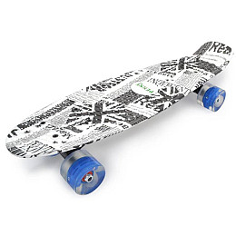 Скейтборд PROFI MS 0748-8 White-gray (SKL1374)