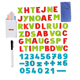 Мольберт двосторонній Літери та Цифри з підставкою Smoby OL32439