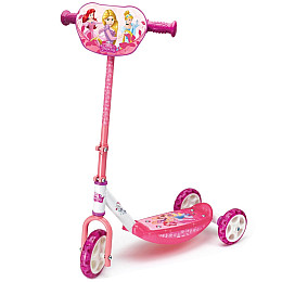 Складной детский самокат Disney princess трехколесный Smoby OL32653