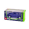 Машинка Bburago Джип Вранглер unlimited rubicon 1:32 DD095632