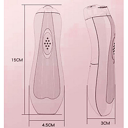 Набір Дитяча електрична полірувальна машинка для нігтів та ножиці для новонароджених дітей VOLRO Рожевий/Білий (vol-1465)