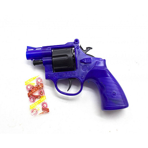 Іграшковий револьвер з пістонами Golden Gun 116