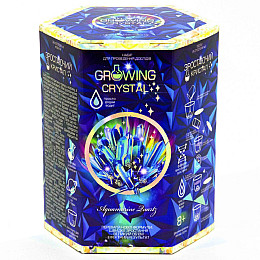 Детский набор для опытов GROWING CRYSTAL Danko Toys GRK-01 укр (Aquamarine)