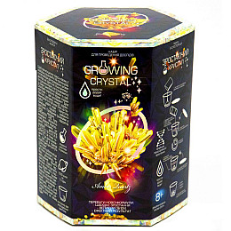 Дитячий набір для експериментів GROWING CRYSTAL Danko Toys GRK-01 укр (Amber)