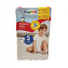 Подгузники-трусики Lupilu Premium Pants 5 12-17 кг 20 шт