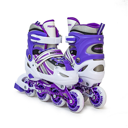 Ролики Power Champs 38-42 Фіолетовий 520314549