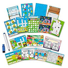 Пиши і витирай Vladi Toys "Зебра. Просунутий рівень" VT5010-06 укр