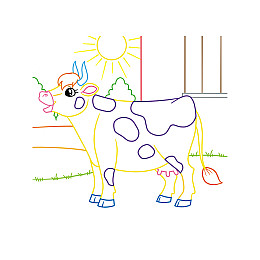 Книга Crystal Book Очаровательні розмальовки з секретними візерунками Домашні тварини 8 с (9786175470565)