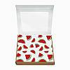 Байковые пеленки WATERMELON COSAS Красный 80х100 см