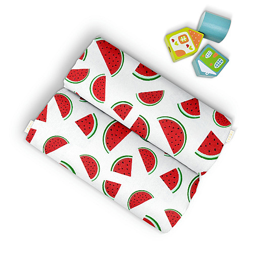 Байковые пеленки WATERMELON COSAS Красный 80х100 см