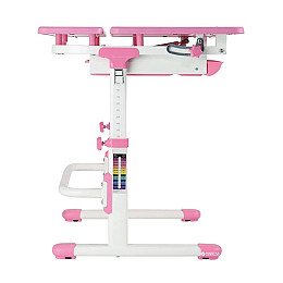 Растущая парта для девочки FunDesk Lavoro L 794 x 608 x 540-720 мм Pink