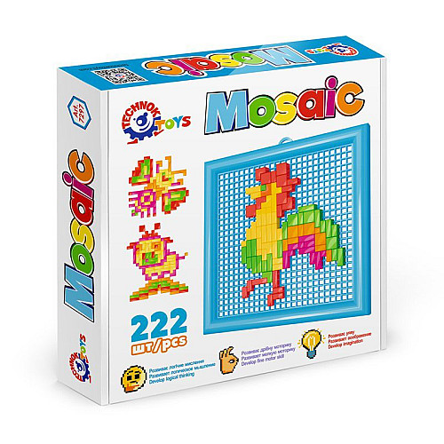 Мозаика Mosaic Pixel 222 элемента Технок (7297)