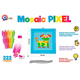Мозаика Mosaic Pixel 222 элемента Технок (7297)