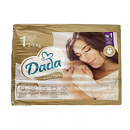 Подгузники Dada Extra Care 1 2-5 кг 26 шт