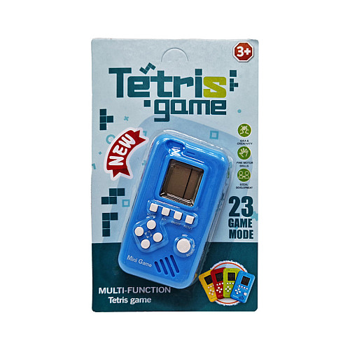 Интерактивная игрушка Тетрис Bambi 158 A-18 23 игры Голубой