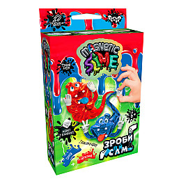 Безпечний набір для проведення експериментів "Crazy Slime Magnetic" Danko Toys SLM-Mg-02-01U02U міні Вид 1