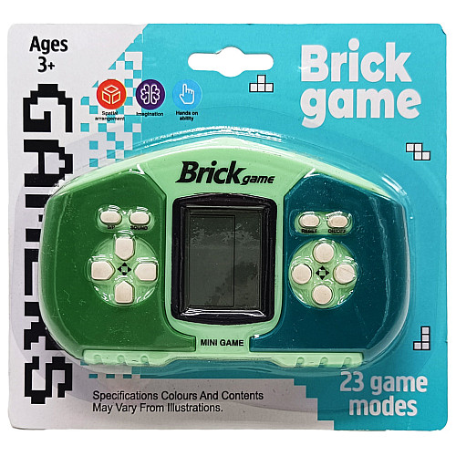 Интерактивная игрушка Тетрис Bambi 158 C 10 23 игры Зеленый