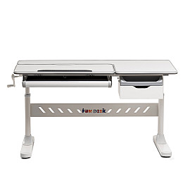 Функциональная парта-трансформер Fundesk Fiore 1200х600х520-760 мм Grey (1501453134)