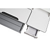 Функциональная парта-трансформер Fundesk Fiore 1200х600х520-760 мм Grey (1501453134)