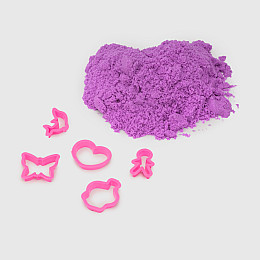 Кінетичний пісок Magic sand у пакеті Strateg 39404-4 Фіолетовий (4823113865245)