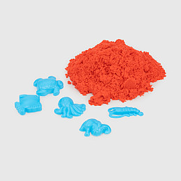 Кінетичний пісок Magic sand у пакеті Strateg 39404-6 Червоний (4823113865269)