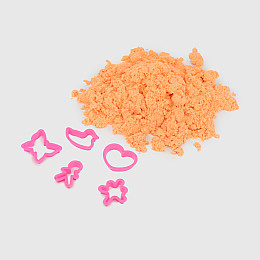 Кінетичний пісок Magic sand у пакеті Strateg 39404-7 Оранжевий (4823113865276)