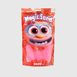 Кинетический песок Magic sand в пакете Strateg 39404-8 Розовый (4823113865283)