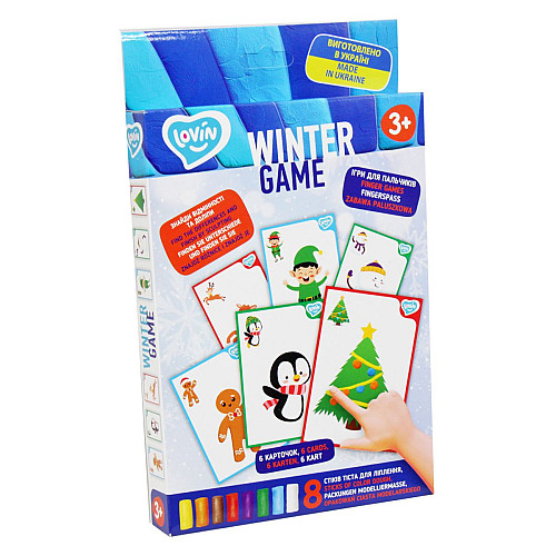 Набор для лепки с тестом Winter Game Окто (41200)