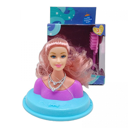 Кукла-манекен Styling head рожевий MIC (2512)