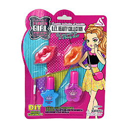 Набір дитячої косметики Fashion girl лак + блиск для губ MIC (J-536)