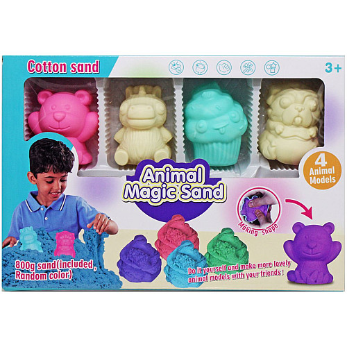 Кинетический песок Animal magic sand MIC (YY1684)