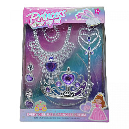 Набір прикрас Princess dress up 5 елементів MIC (610-8)