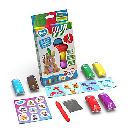 Набор для лепки с тестом Lovin Color Dough 6 цветов Окто (41175)