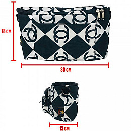 Сумка на коляску Adamex 18*30*13 см шанель