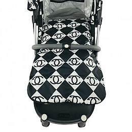 Універсальний дитячий спальний конверт шанель на флісі Adamex