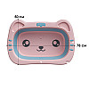 Дитяча складна ванночка Bestbaby BS-8766 Котик Рожевий (12006-69447)
