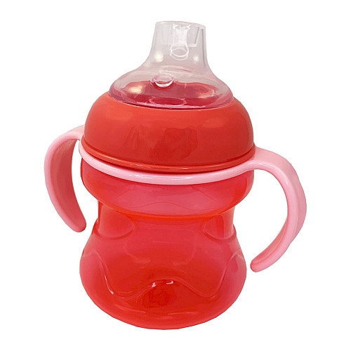 Поильник с силиконовым носиком Mega Zayka MGZ-0304 (Pink) 200 мл
