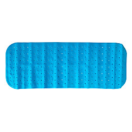 Коврик в ванную комнату на присосках Mega Zayka MGZ-0901(Blue) 35х95 см