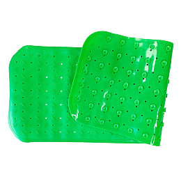 Коврик в ванную комнату на присосках Mega Zayka MGZ-0901(Green) 35х95 см