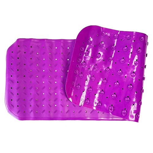 Коврик в ванную комнату на присосках Mega Zayka MGZ-0901(Violet) 35х95 см