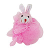 Мочалка для купания малышей Зайчик Mega Zayka MGZ-0912(Pink) нейлон