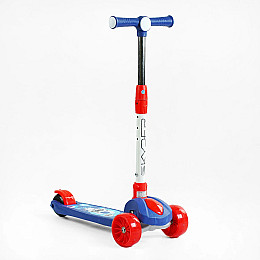 Самокат трехколесный Skyper PU 125 х 40 мм Blue and Red (144380)