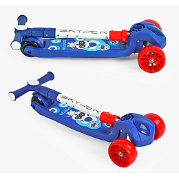 Самокат трьохколісний Skyper PU колеса 125 х 40 мм Blue (153243)