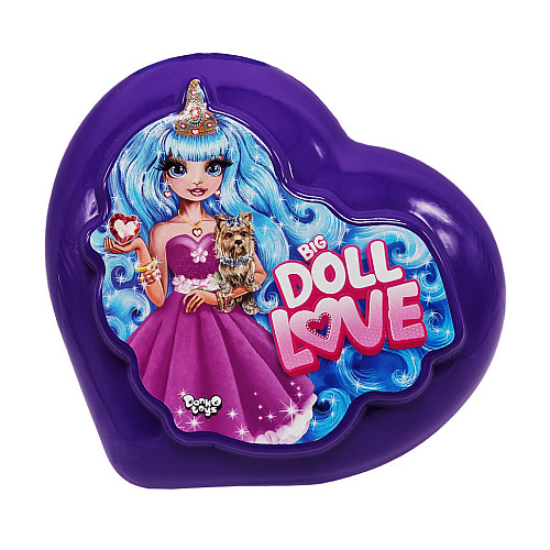 Набор креативного творчества "Big Doll Love" Danko Toys BDL-01-01 Фиолетовый