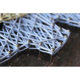 Набір стринг-арт Слоненок Abris Art ABC-003 дерев'яна основа