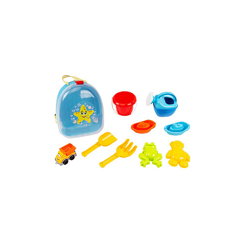 Набор для песочницы в рюкзачке Technok Toys Разноцветный ЦБ-00224137 (SKT000919199)