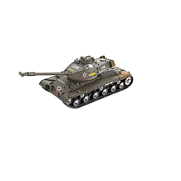 Танк на радіоуправлінні Yufeng Radio Control 4,8V 29.5 х 11.5 х 12 см Зелений (121000)