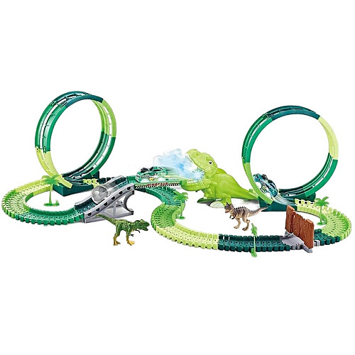 Автомобільний трек RC Toys Діно площадка 178 елементів Green (139100)